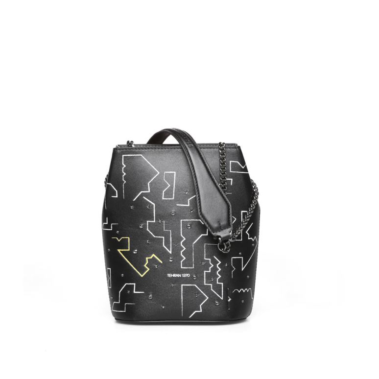 58697 کیف دوشی  شان سواروسکی با لوگو دال