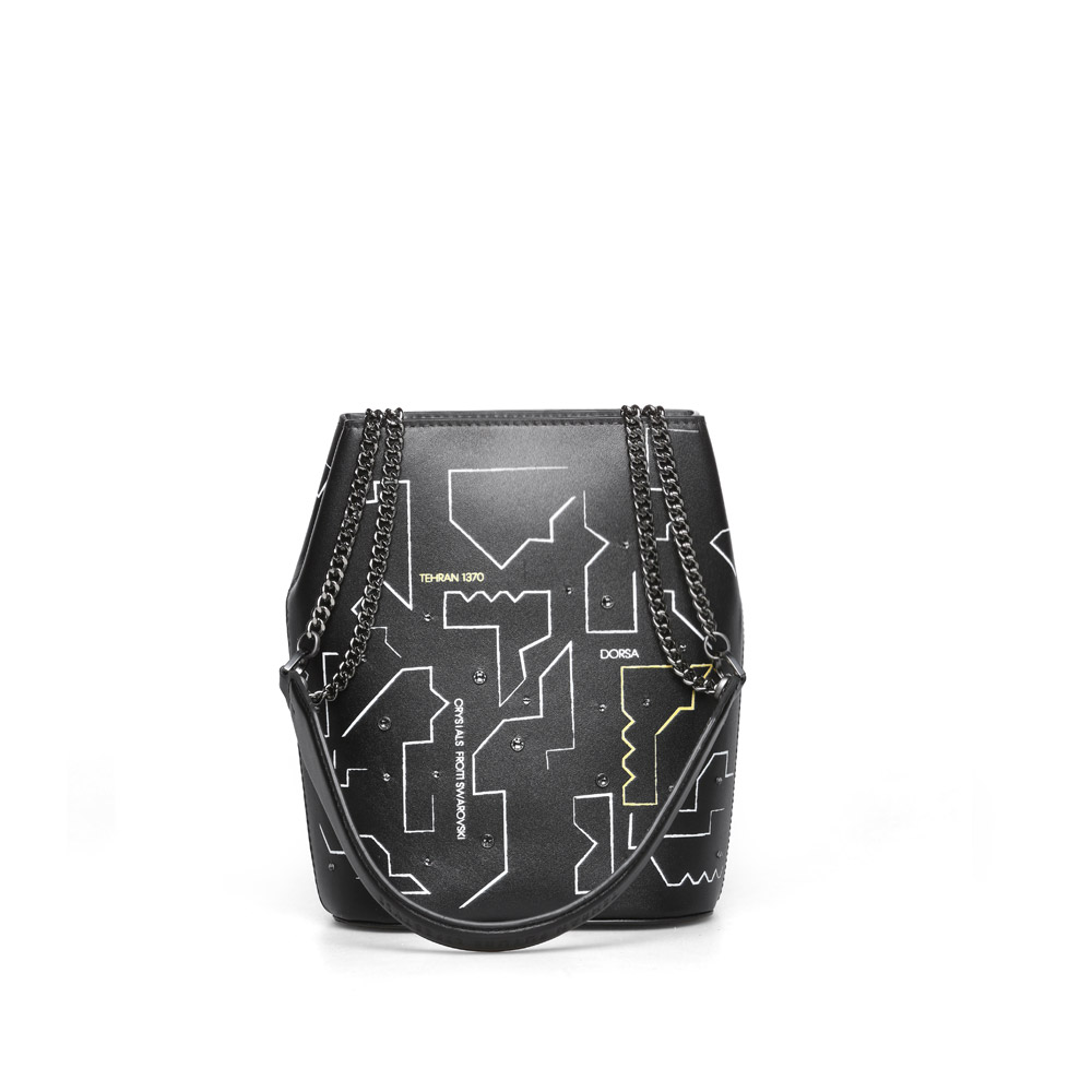 کیف دوشی  شان سواروسکی با لوگو دال کیف دوشی  شان سواروسکی با لوگو دال