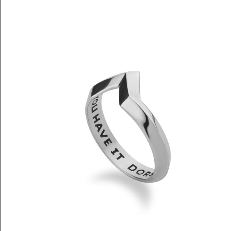 انگشتر اصالت نقره سایز L